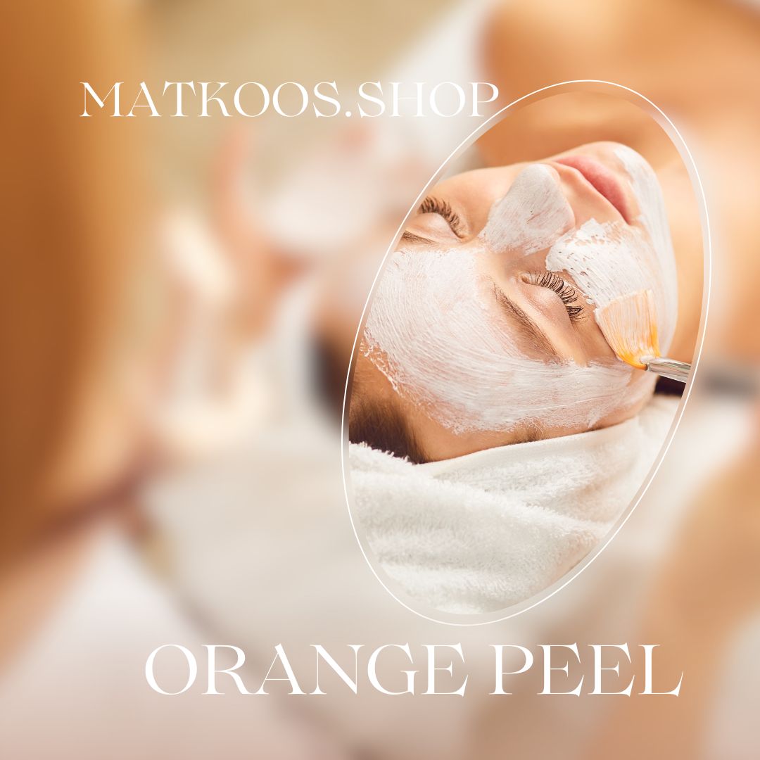 Orange peel powder for face